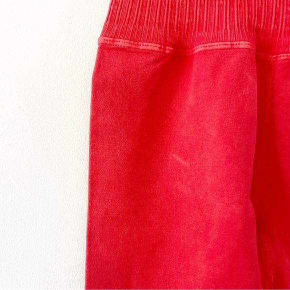 FRER PEOPLE Good Karma Red Leggings In Red XS/S NEW - Picture 4 of 11